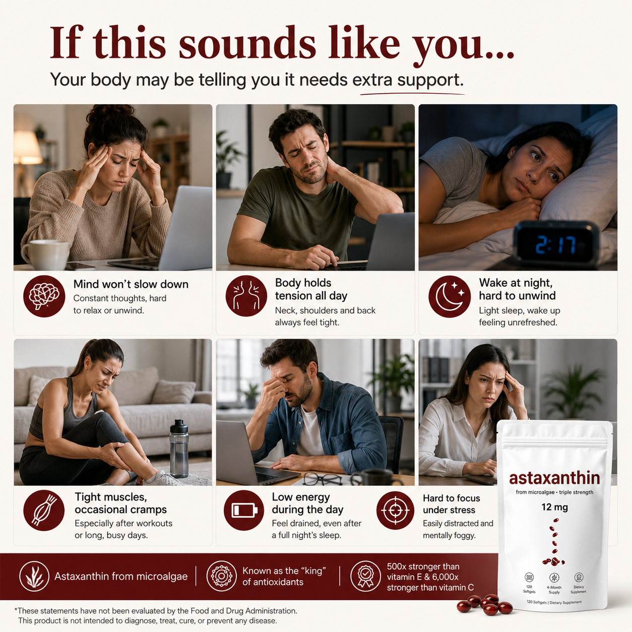 Extra Strength Astaxanthin Natural