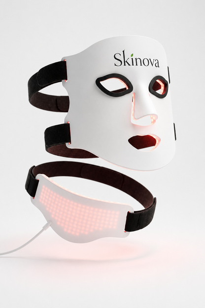SKINOVA Red Light Neck & Face Mask