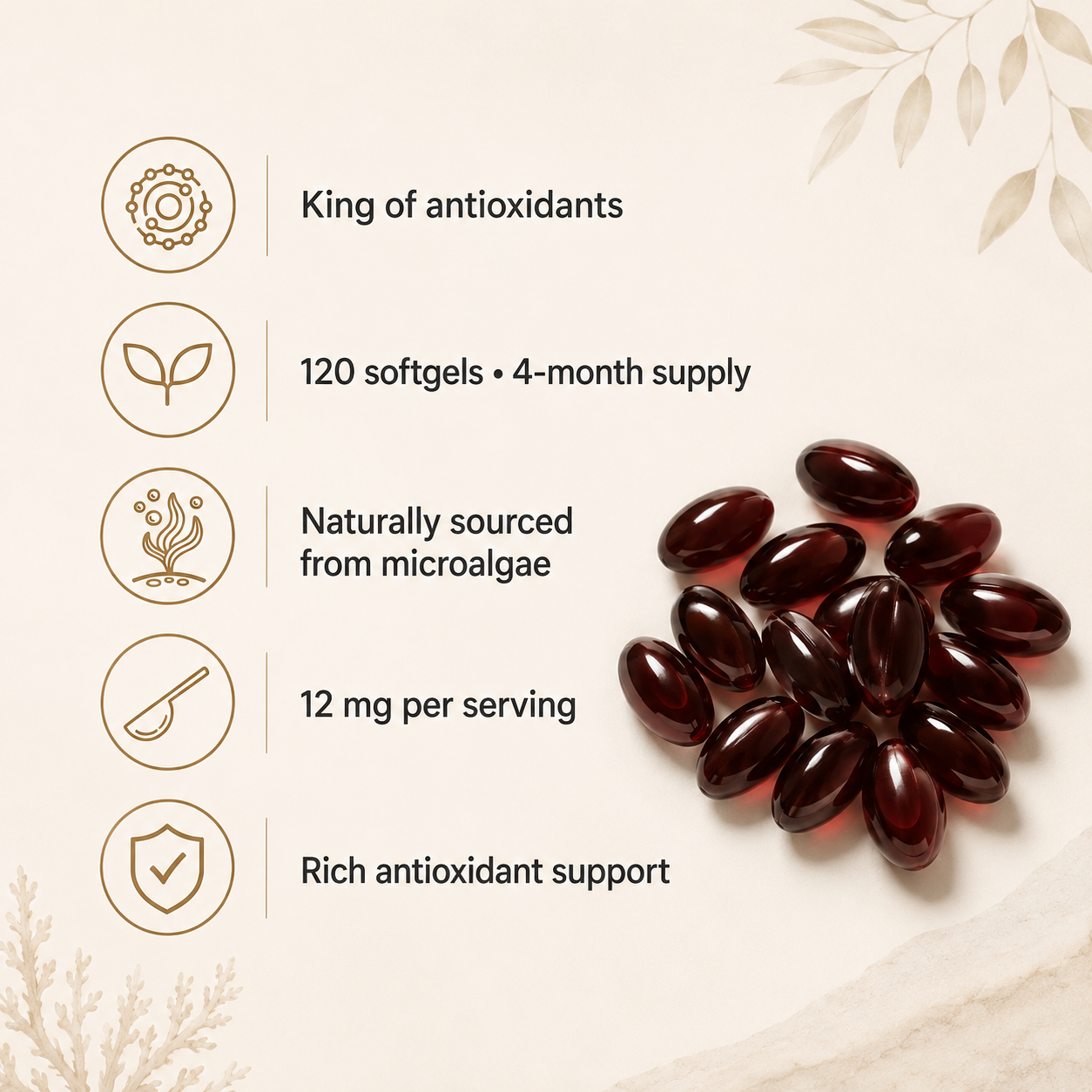 Extra Strength Astaxanthin Natural