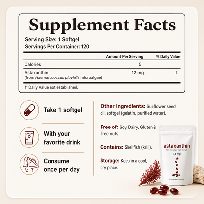 Extra Strength Astaxanthin Natural