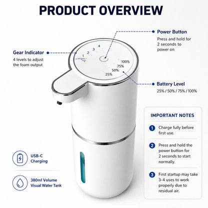 Skinova Automatic Foam Soap Dispenser