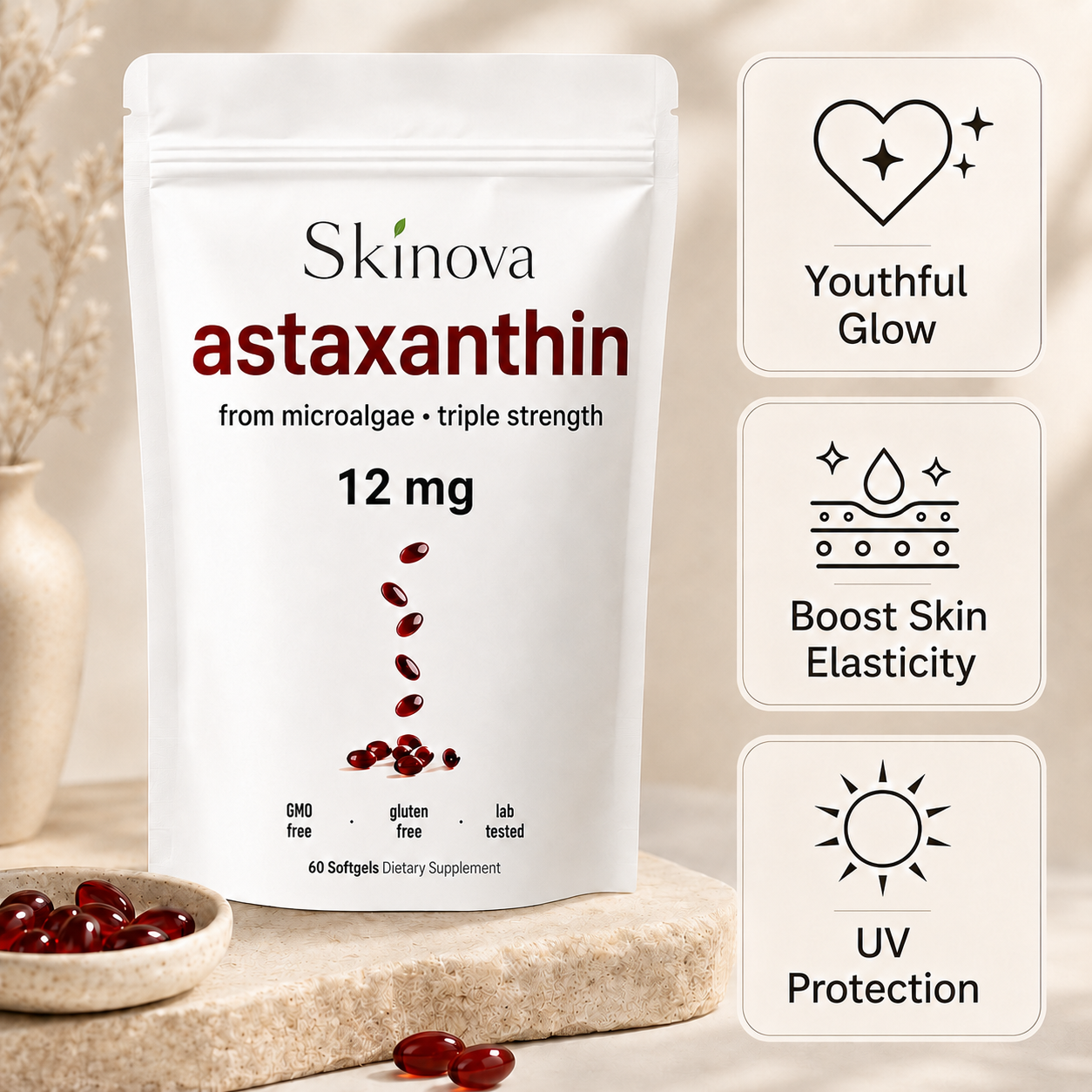 Extra Strength Astaxanthin Natural