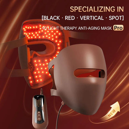 SKINOVA Red LED Light Therapy Face Mask